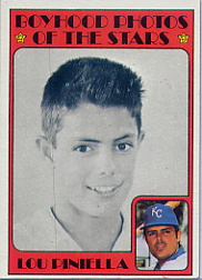 1972 Topps Baseball Cards      491     Lou Piniella KP